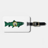 Vis Washington State Forel Bagagelabel (Voorkant horizontaal)