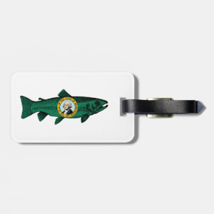 Vis Washington State Forel Bagagelabel