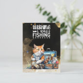 Vis Wenskaart waterverf Briefkaart (Staand voorkant)