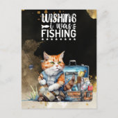 Vis Wenskaart waterverf Briefkaart (Voorkant)