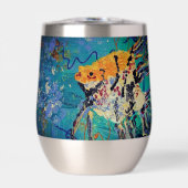 Vis Wijn Tumbler Waterfles (Voorkant)