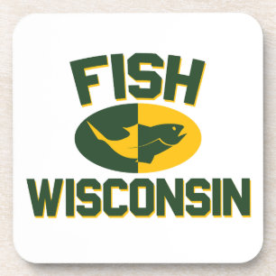 Vis Wisconsin Bier Onderzetter