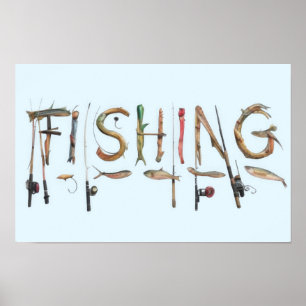 Vis Woord Poster
