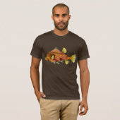 vis wrap T-shirt (Voorkant volledig)