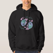 Vis Yin en Yang Hoodie (Voorkant)