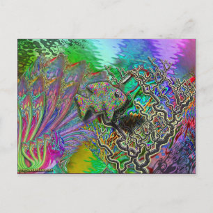 vis-yinyang briefkaart