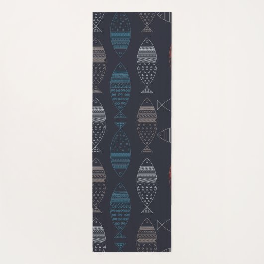 vis yogamat (Achterkant)