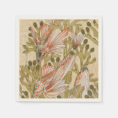 Vis Zee Leven Onderwater Dier Servet (Voorkant)