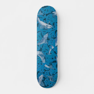 Vis Zwemmen Zeewier Koraal Blauw  Classic Persoonlijk Skateboard