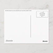 Visa- en instapstempels uit het communistische Oos Briefkaart (Achterkant)