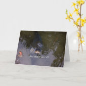 visachtig gevoel kaart (Gele Bloem)