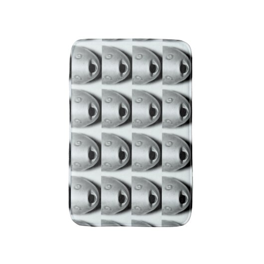 visachtig patroon badmat (Voorkant Verticaal)