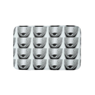 visachtig patroon badmat