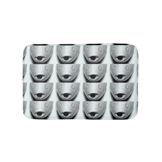 visachtig patroon badmat (Voorkant)