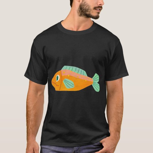 visachtig t-shirt (Voorkant)