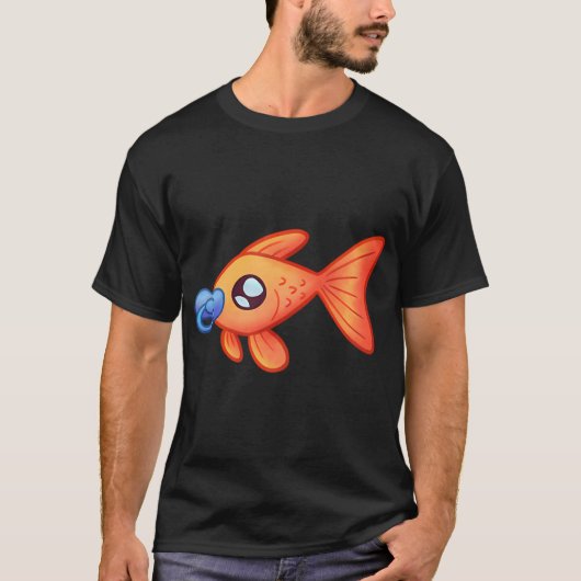 Visachtige Baby T-shirt (Voorkant)