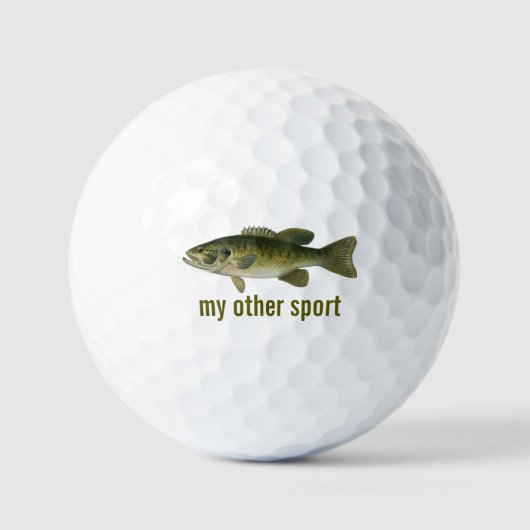 Visachtige Golfbal Golfballen (Voorkant)