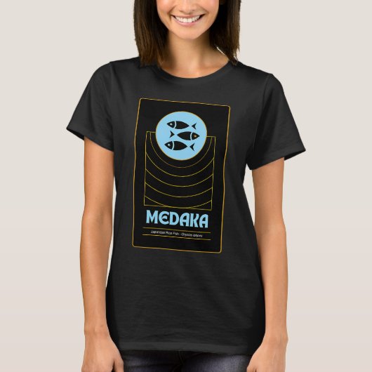 Visachtige vis t-shirt (Voorkant)