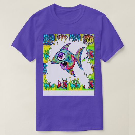 visafbeelding t-shirt (Design voorkant)