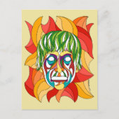 Visage Grimace Briefkaart (Voorkant)