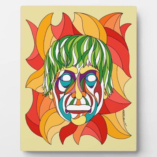 Visage Grimace Fotoplaat (Voorkant)