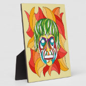 Visage Grimace Fotoplaat (Zijkant)