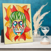 Visage Grimace Fotoplaat (Zijkant)