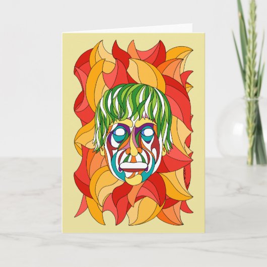 Visage Grimace Kaart (Voorkant)