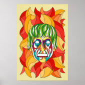 Visage Grimace Poster (Voorkant)