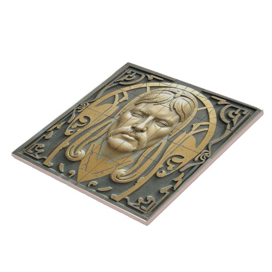 Visage of the Ages Tegeltje (Zijkant)