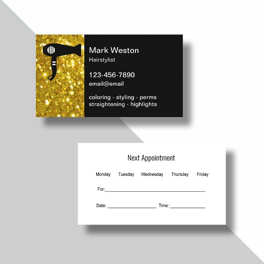 Visagist Afspraak Business Cards  Visitekaartje