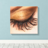 Visagist canvas afdruk (Insitu (Houten vloer))