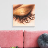 Visagist canvas afdruk (Insitu (Woonkamer))