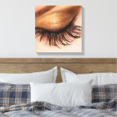 Visagist canvas afdruk (Insitu (Slaapkamer))