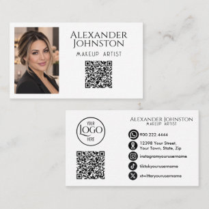 Visagist Foto Branding Visitekaartje