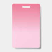visagist foto qr-code roze klein bedrijf badge (Achterkant)