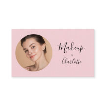 Visagist Haar Foto Script Roze
