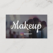 Visagist Make-up Artiest Visitekaartje (Achterkant)
