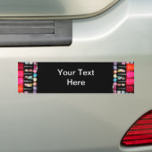 Visagist Nagellak Oogschaduw Palet Bumpersticker (Op auto)