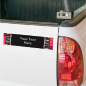 Visagist Nagellak Oogschaduw Palet Bumpersticker (Op Truck)