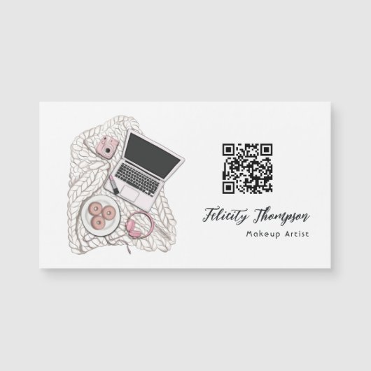 Visagist QR-code (Voorkant)