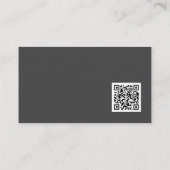 Visagist qrcode visitekaartje (Achterkant)