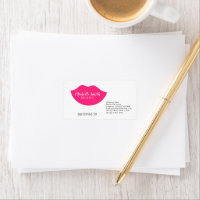 Visagist Roze Lippen Moderne Chic Schoonheidssalon