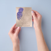 Visagist Schoonheidssalon Wimper Flyer Zeemeermin  (Hand)