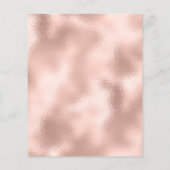 Visagist Schoonheidssalon Wimpers Flyer Roze Blush (Achterkant)