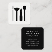 Visagist Vierkante Visitekaartje (Voorkant / Achterkant)