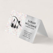 Visagist | Wimpers | Bloeiende Bloemen Visitekaartje (Voorkant)