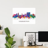 Visakhapatnam Andhra Pradesh Skyline Poster (Thuiskantoor)