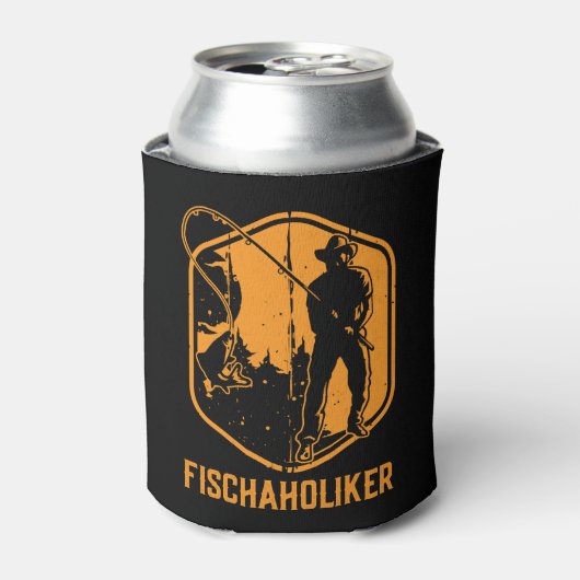 Visalcohol - visforel hengelaar blikjeskoeler (Blikje Voorkant)