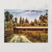 Visalia Ranch Road Briefkaart (Voorkant)